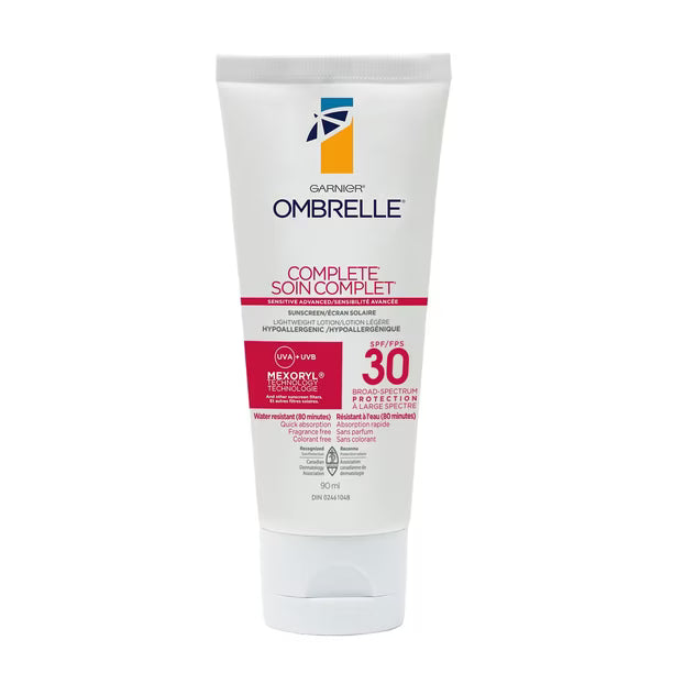 Garnier Ombrelle Dry Touch SPF 30 Face & Body Sunscreen 90ml