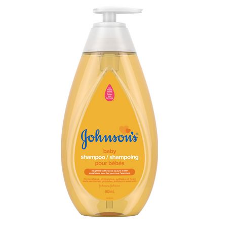 Johnson's Baby Shampoo, Paraben and Tear Free and Mild 600mL