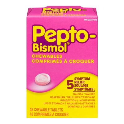 Pepto Bismol Antacid 48 un - tablets