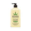 Hempz Herbal Body Lotion for Dry Skin Sweet Pineapple & Honey Melon 17 Fl Oz
