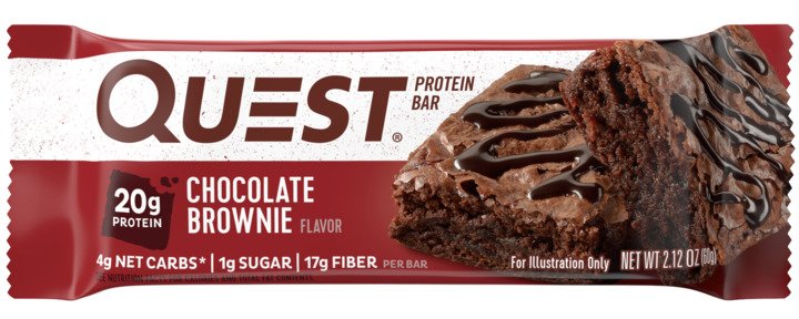 Quest, Protein Bar Chocolate Brownie, 2.12 Oz