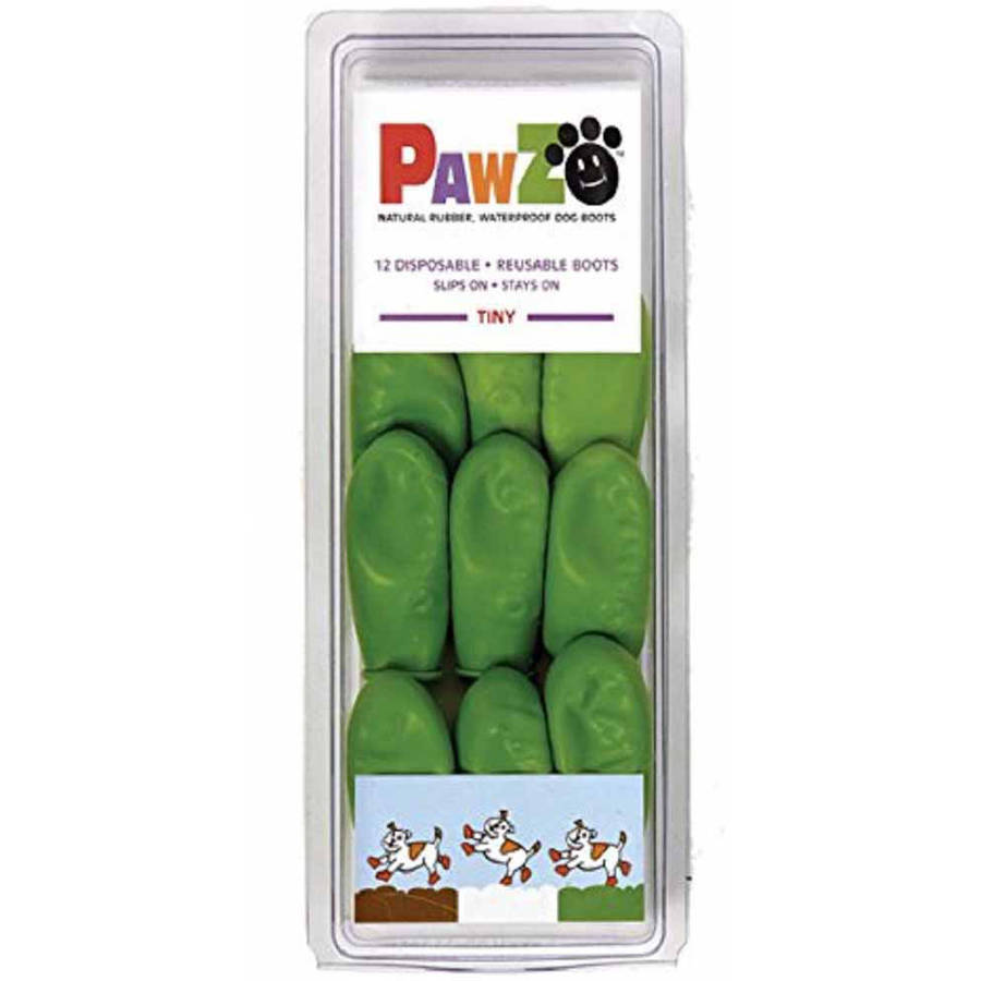 PawZ Rubber Dog Boots for Tiny Paws