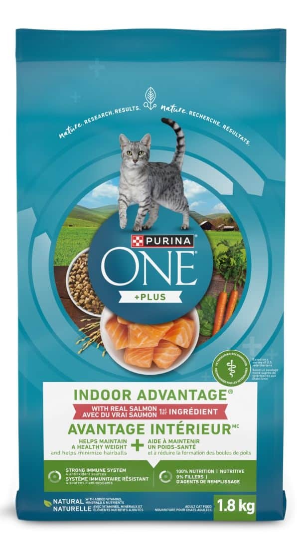 Purina One Cat/Fd Salmon 1.8KG