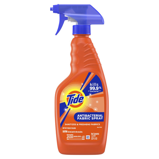 Tide Antibacterial Fabric Spray Original Scent 22 Fl Oz