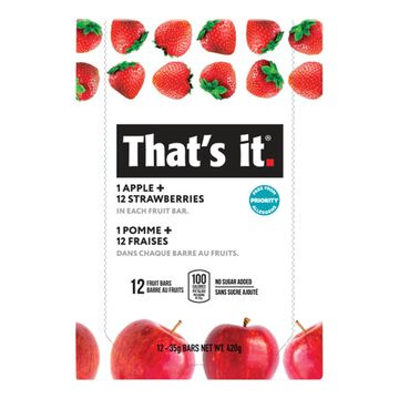 That's It 12 Fruit Bars 420g
