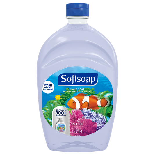Softsoap Moisturizing Liquid Hand Soap Pump Refill - Aquarium Series - 50 fl oz
