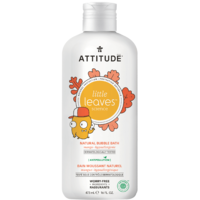 Attitude Bubble Wash for Kids, EWG Verified Bubble Bath, Hair Shampoo and Body Soap Mango, 16 Fl Oz
