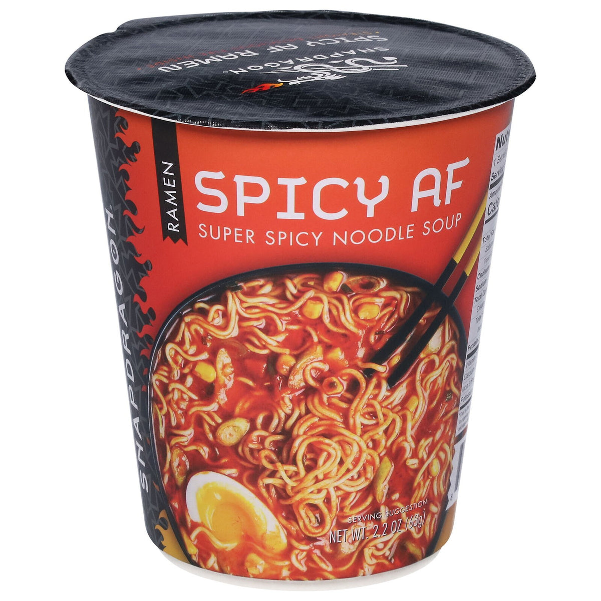 Snapdragon, Ramen Spicy Super Noodle Soup, 2.2 Oz