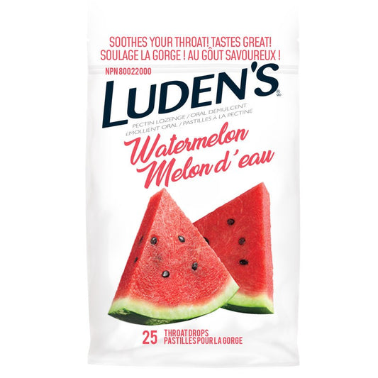 Luden's Luden's Throat Drops Watermelon 25 Ea