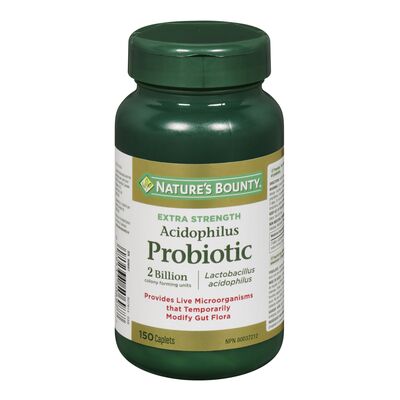 Nature's Bounty Extra strength acidophilus probiotics