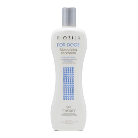 BioSilk Silk Therapy Moisturizing Dog Shampoo Great for Dry Itchy or Sensitive Skin 12 Oz