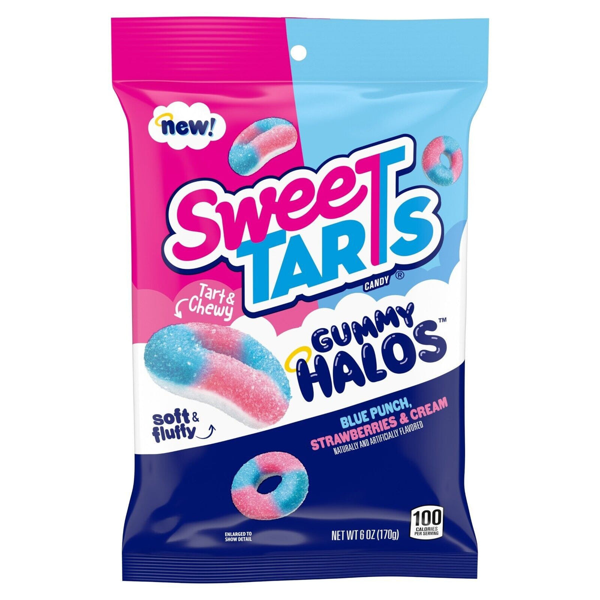 Sweetart, Gummy Halos, 6 Oz