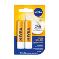 Nivea Sun Caring 24h Moisture Lip Balm Sticks with SPF 30, 2 Pack 2