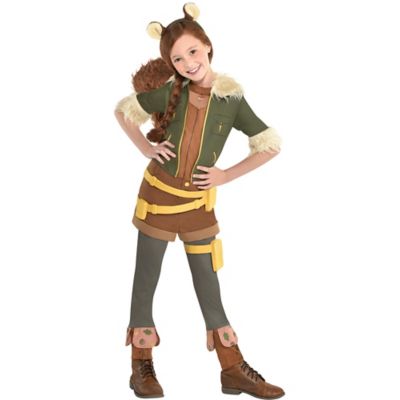 Kids Girls Squirrel Girl Costume - Marvel Rising Size L Halloween Multi-Colored
