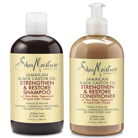 SheaMoisture Jamaican Black Castor Oil Stengthen & Restore shampoo,  384mL