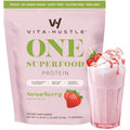 Vita Hustle One Superfood Protein Strawberry Flavor 619g