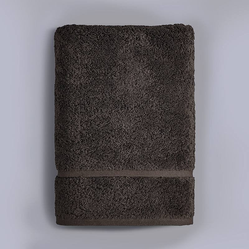 Simply Vera Vera Wang Egyptian Cotton Bath Towel, Bath Sheet, Hand Towel or Washcloth, Brown