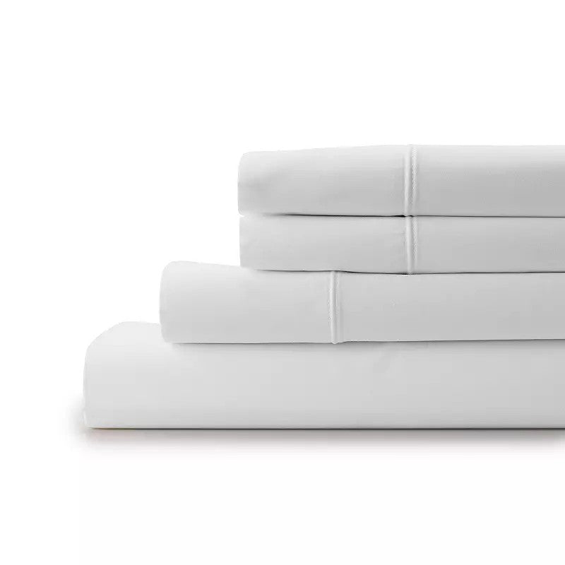 Sonoma Goods for Life® Ultimate HygroCotton 400 TC Sheet Set with Pillowcases, Bright White