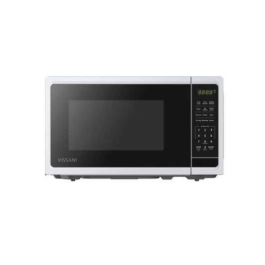 0.7 Cu. Ft. 700-Watt Countertop Microwave in White