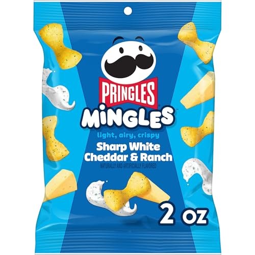 Pringles Mingles Sharp White Cheddar & Ranch - 2oz