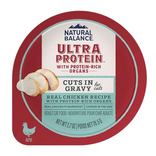 Natural Balance Ultra Protein Real Chicken/Protein-Rich Organ Cut Cat 2.7oz