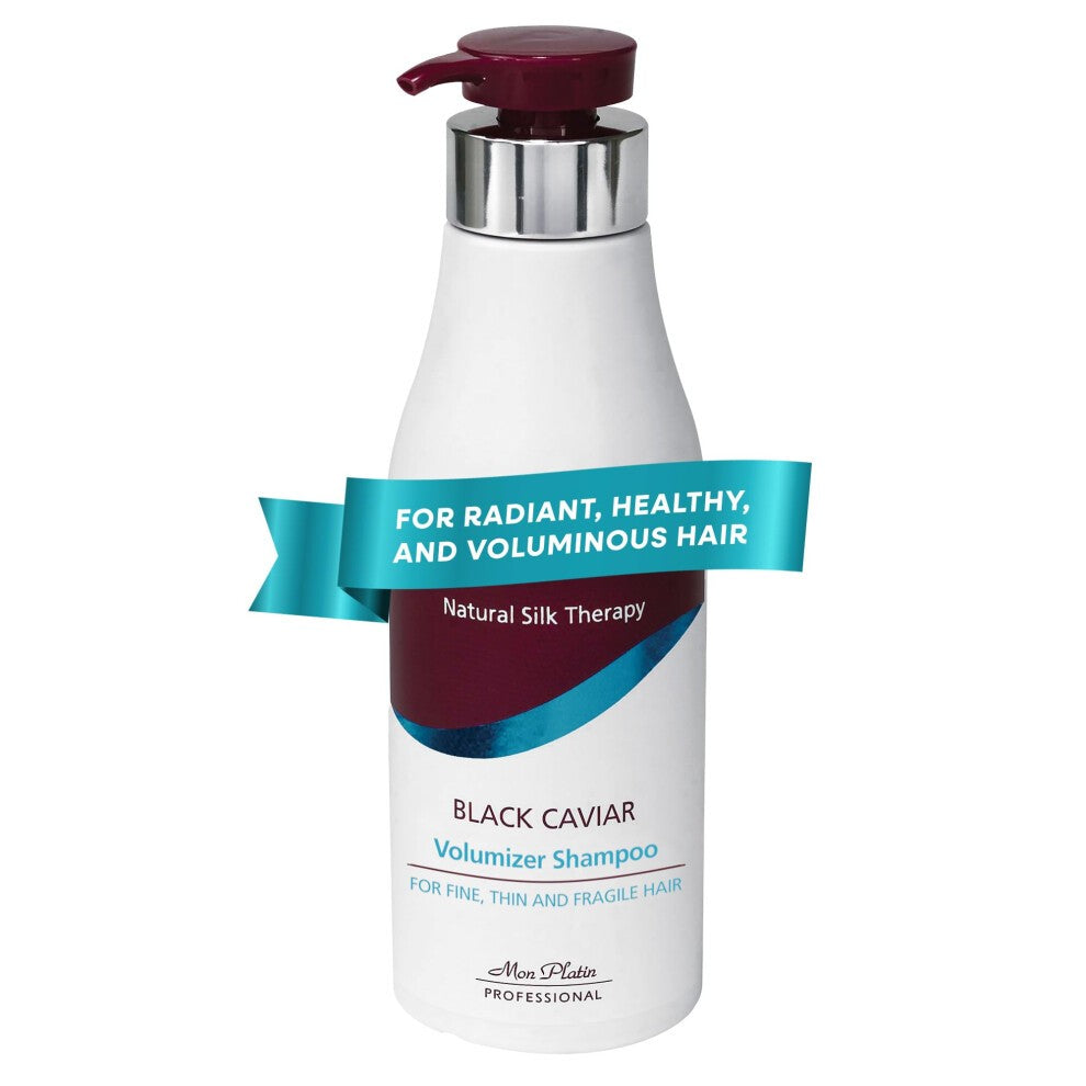 Mon Platin Black Caviar Volumizer For Fine, Thin & Fragile Hair Shampoo 500ml