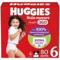 Huggies Little Movers Huggfit 360° Size 3-7,count 136-70
