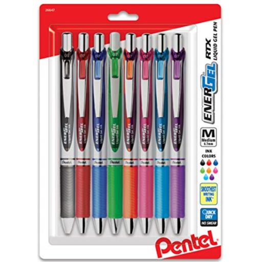 EnerGel RTX Retractable Liquid Gel Pen (0.7mm)