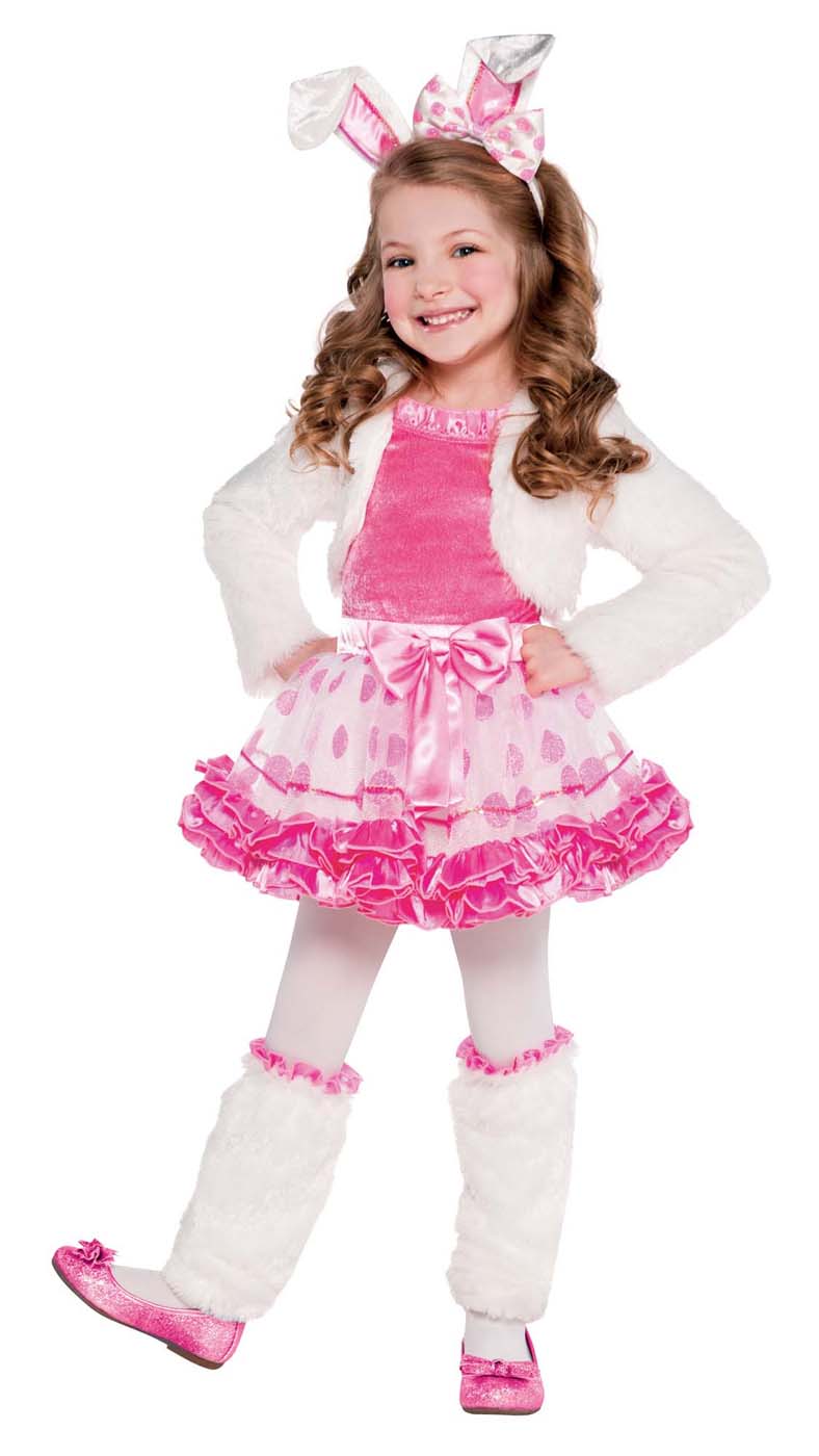 Honey Bunny Girls Toddler Cute Easter Animal Costume