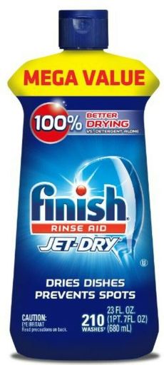 Finish Jet-Dry Rinse Aid Dishwasher Rinse Agent and Drying Agent 23 Oz
