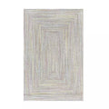 The Big One Kids Rainbow Braided Throw Rug, 4.5X6.5 Ft