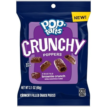 Pop-Tarts Crunchy Poppers Frosted Brownie Crunch - 2.1 Oz