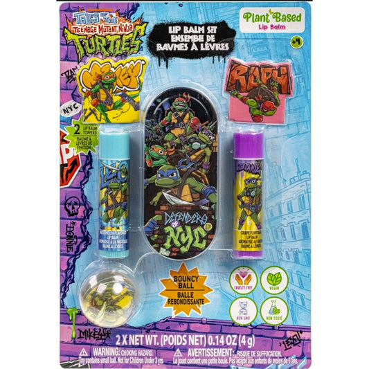 Nickelodeon Teenage Mutant Ninja Turtles 2pk Lip Balm with Tin 2 X 0.14oz