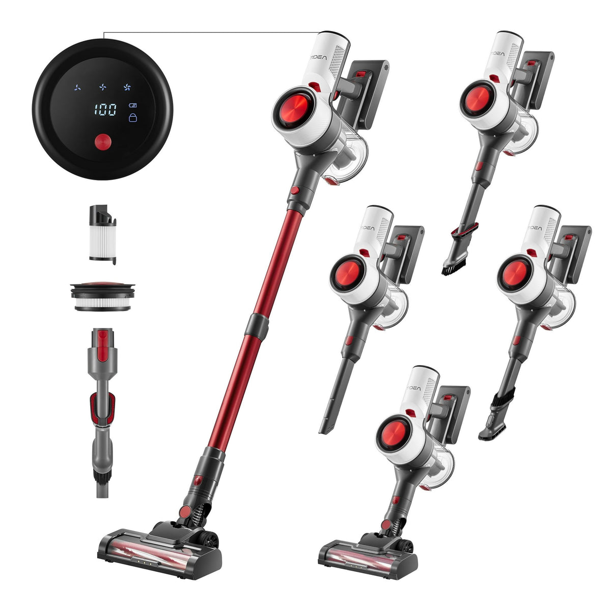 Tidea X5 Cordless Stick Vacuum Cleaner,