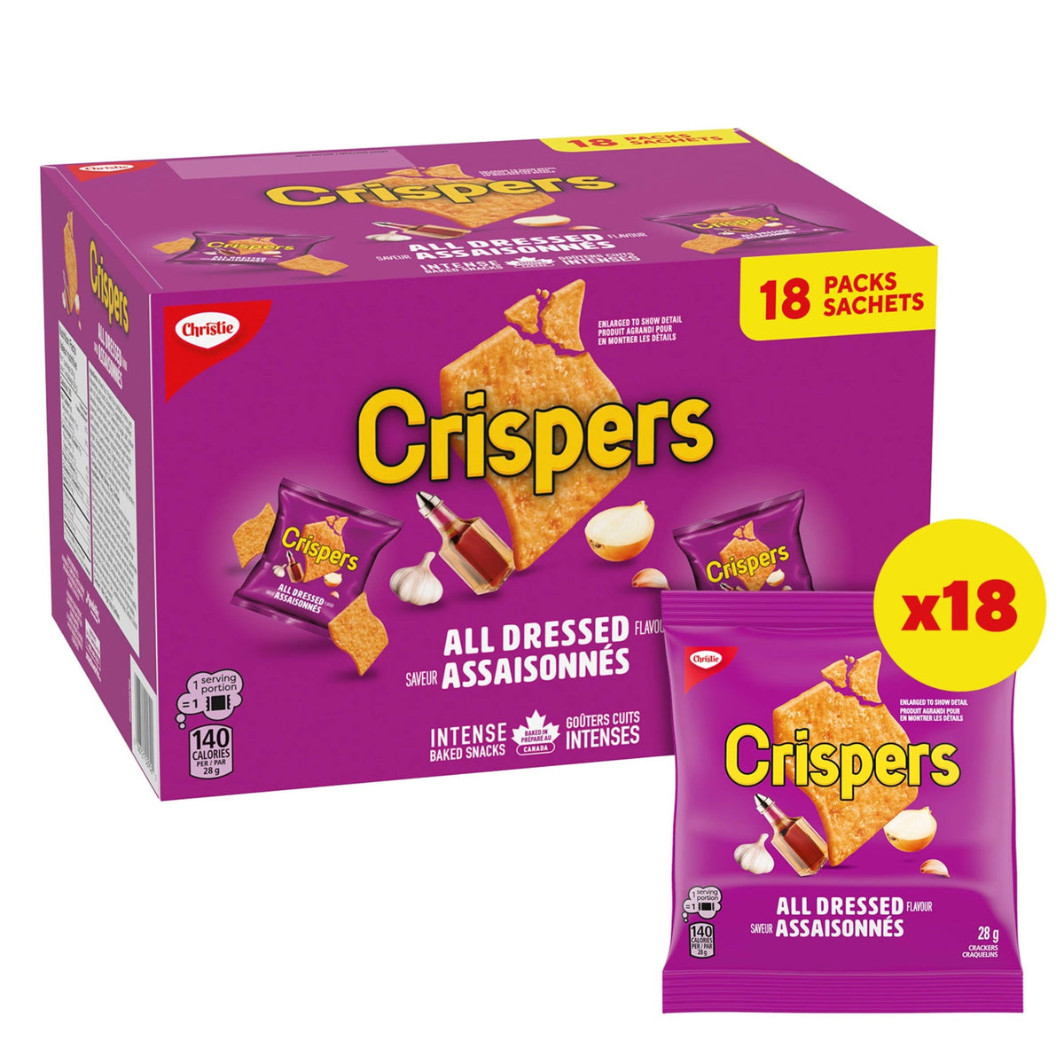 Christie Crispers, All Dressed Flavour 18ct
