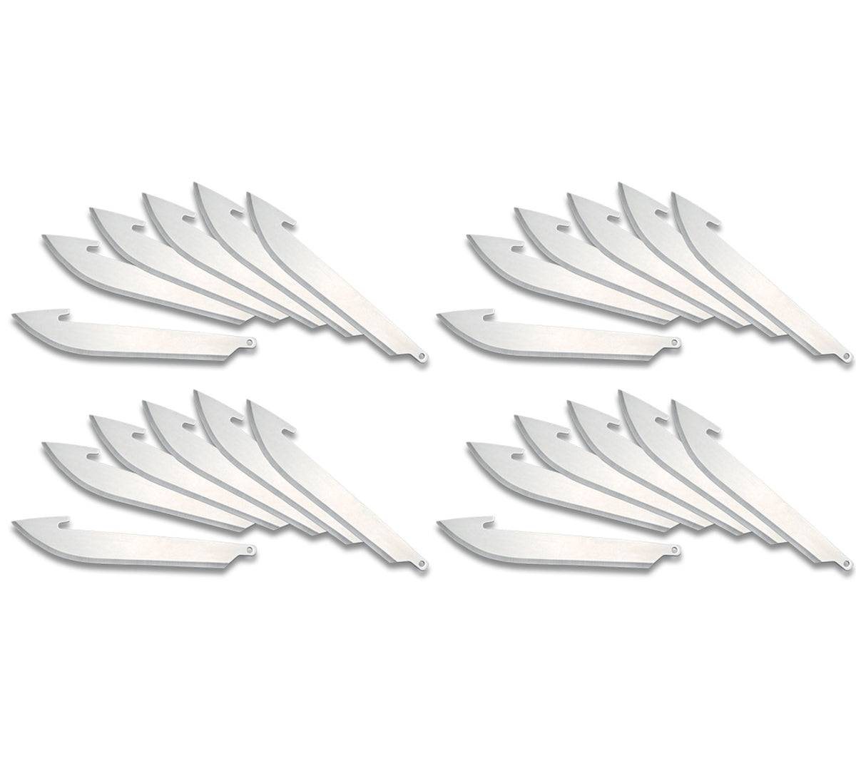Outdoor Edge Cutlery 24pc 3.5in Replacement Blade