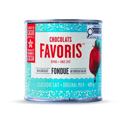 Chocolats Favoris Milk Chocolate Fondue 425 g