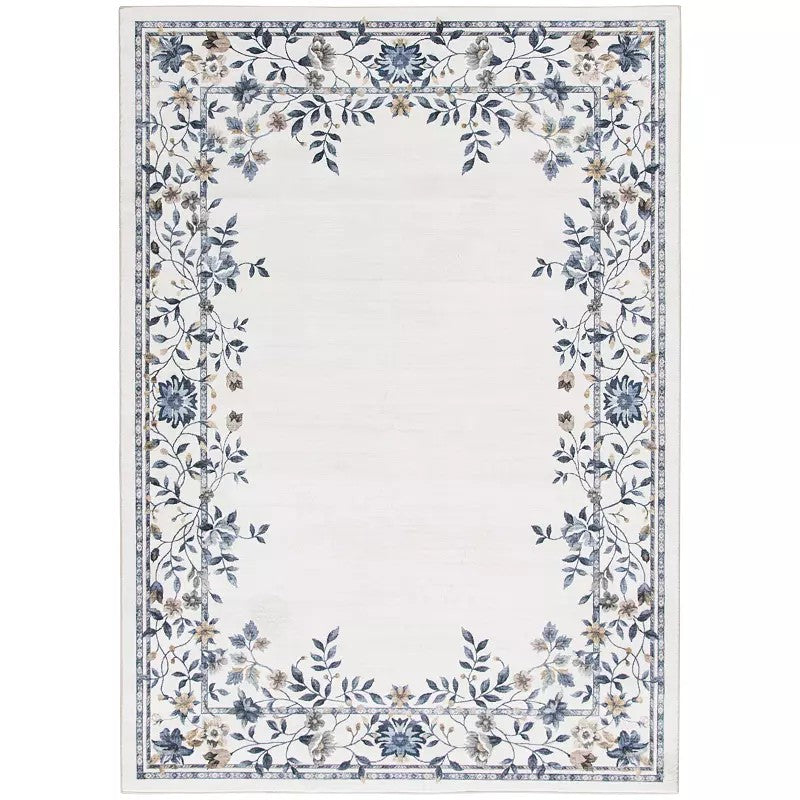 Sonoma Goods for Life Dream Step Area Rug, Ivory Navy 5X7 Ft