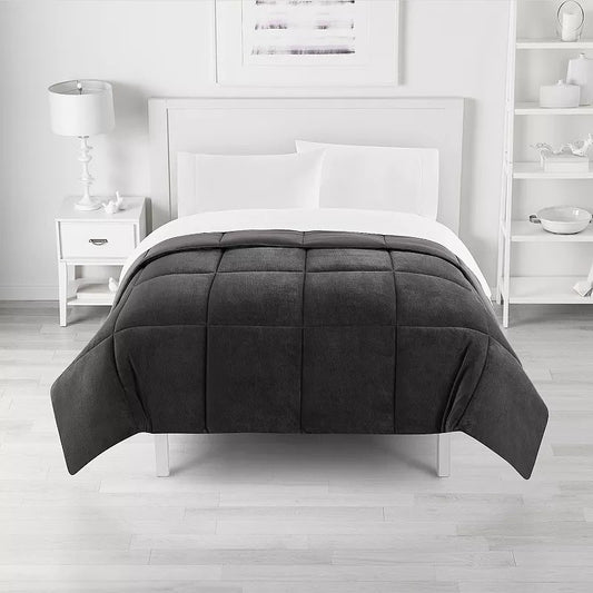 The Big One Plush Down-Alternative Reversible Comforter
