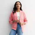 Women's Croft & Barrow® Textured Open-Front Cardigan,