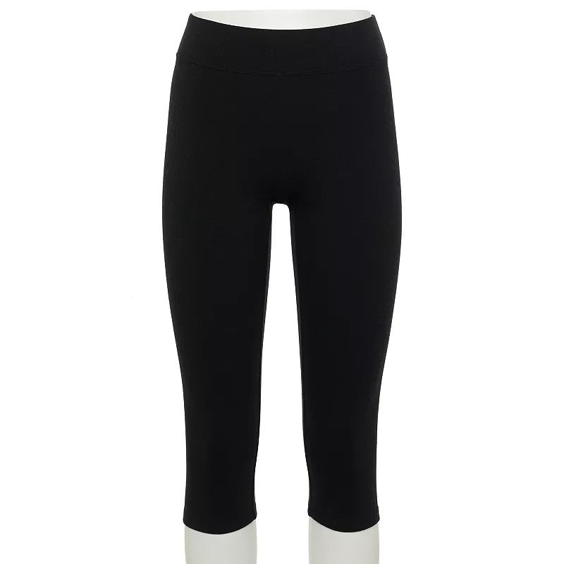 Petite Sonoma Goods for Life® Wide-Waist Capri Leggings, Women's,(PXL)
