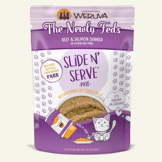 2.8 Oz Cat Slide & Serve Newly Feds Food