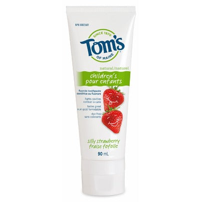 Tom's of Maine Children's Silly  Strawberry Toothpaste Kids 90 ml