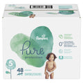 Pampers Pure Baby Diapers Size 5 48 Count