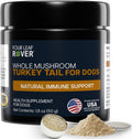 Four Leaf Rover Turkey Tail Mushroom for Dogs - Organic Mushroom Extract with