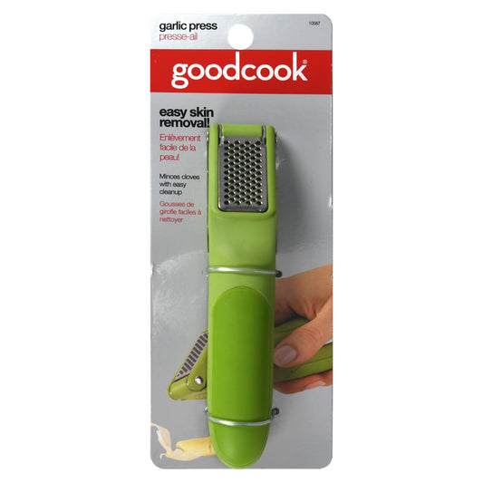 GoodCook Easy-Peel Green Garlic Mincer Press 6.5