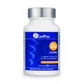 CanPrev D3 & K2 Vitamins 120 Softgels, 120-Day Supply, 1000IU Vitamin D3 & 120mcg K2, Supports Strong Bones, Teeth & Heart Wellness, Easy-to-Absorb with Organic Coconut Oil, No GMO, Gluten, Soy, Dairy