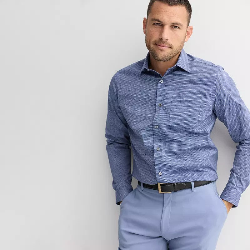 Men's Apt. 9® Regular-Fit Wrinkle Free Dress Shirt,