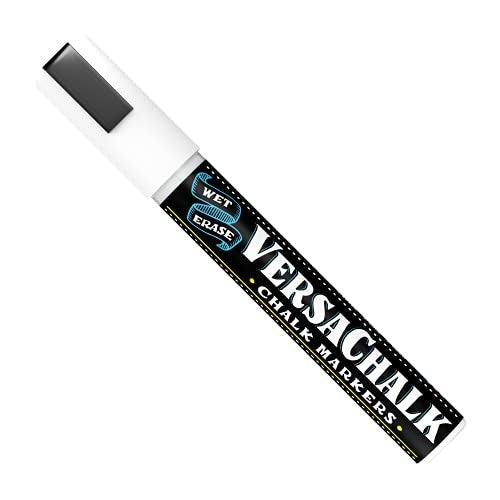 VersaChalk White Chalk Markers - 5mm Tip