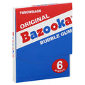 Bazooka Bubble Gum Mini Wallet - 6 Piece